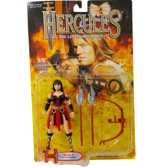 Toybiz Other - Hercules The Legendary Journeys Xena II 2 Warrior Disguise Action Figure TV Show